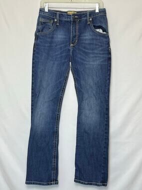 Wrangler 20X Women’s 18R Blue Straight Leg Denim Jeans 5 Pocket Western Style